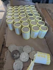 Kennedy Half Dollar Unsearched Bank Rolls! 20 COIN ROLL! Look for silver++