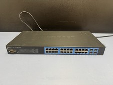TRENDnet  (TL2-G244) 24-Ports L2 Managed Rack-Mountable Switch