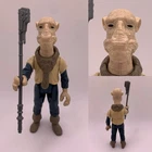 Vintage Kenner Star Wars Figure Yak Face Last 17 Original Skiff Vibro Staff 1985