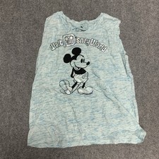 Disney Mickey Mouse Size XL TANK TOP SLEEVELESS Shirt Youth