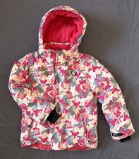 Phibee Outdoor Kids Ski Snowboard Jacket Sz 146/152 US Kids Sz 12 Red/Pink
