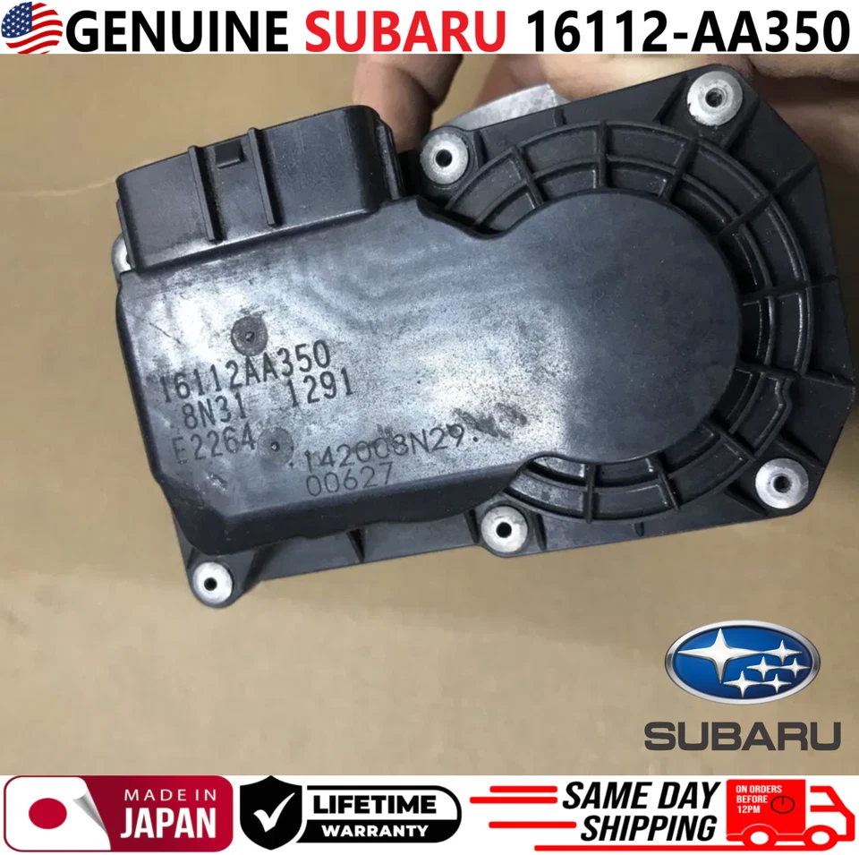 GENUINA carrocería del acelerador Subaru para Subaru Legacy Outback H4 2010-2012, 16112-AA350 Foto 2 de 4