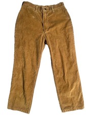 Vintage Wrangler Corduroy Women  s Size 12 Brown Pants Made In USA Retro Wear