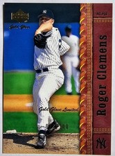2001 Upper Deck Gold Glove - Roger Clemens #41 Limited /100