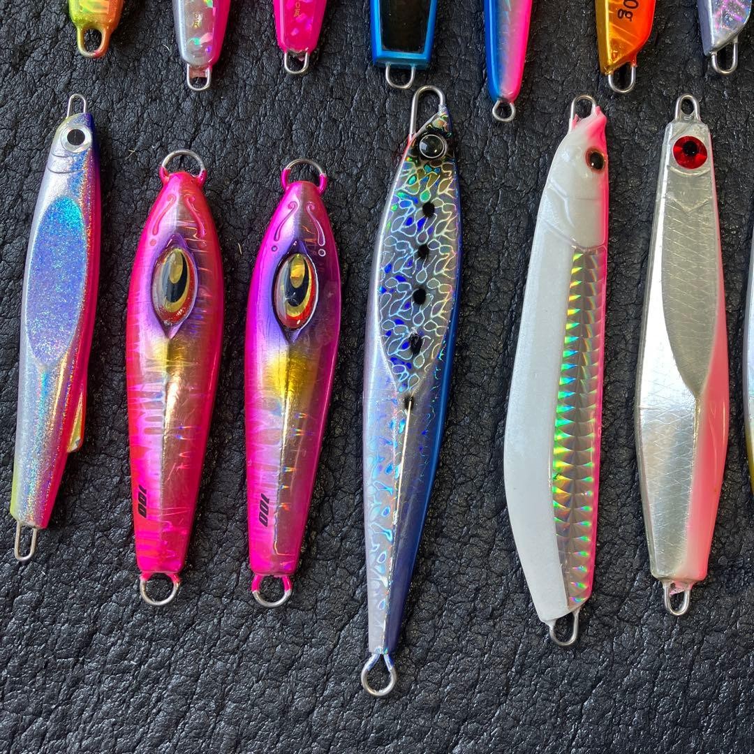 Fishing Lure Metal jig set for hairtail jigging around 100g - Image 4