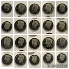 Kennedy Half Dollar 50C Proof Coin Lot, 1971-2012, Deep Cameo , S Mint, 20 coins