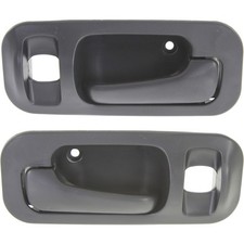 Interior Door Handle For 92-95 Honda Civic 95-97 Odyssey Set Of 2 Rear Black Interior Door Handle For 92-95 Honda Civic 95-97 Odyssey Set Of 2 Rear Black