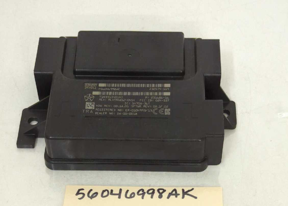 New OEM Mopar Remote Start Keyless Entry Module 2014-2015 Cherokee