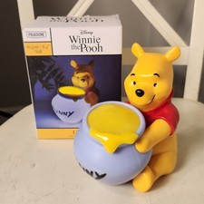 Disney Winnie the Pooh Honey Pot Nite Lite Night Light Lamp Works Kids Nursery