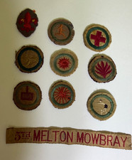 1910s commonwealth Boy Scout merit badge lot 
