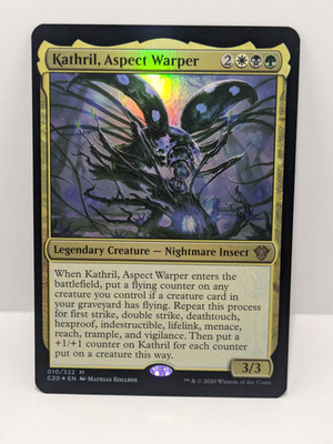 Kathril, Aspect Warper - Mythic - Commander - Oversized Card - Foil - C20 010 -