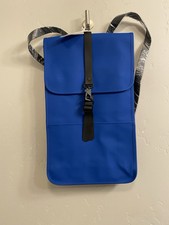 RAINS Backpack Full Size Rucksack Waterproof Blue Wave W3 13000 MSRP 125