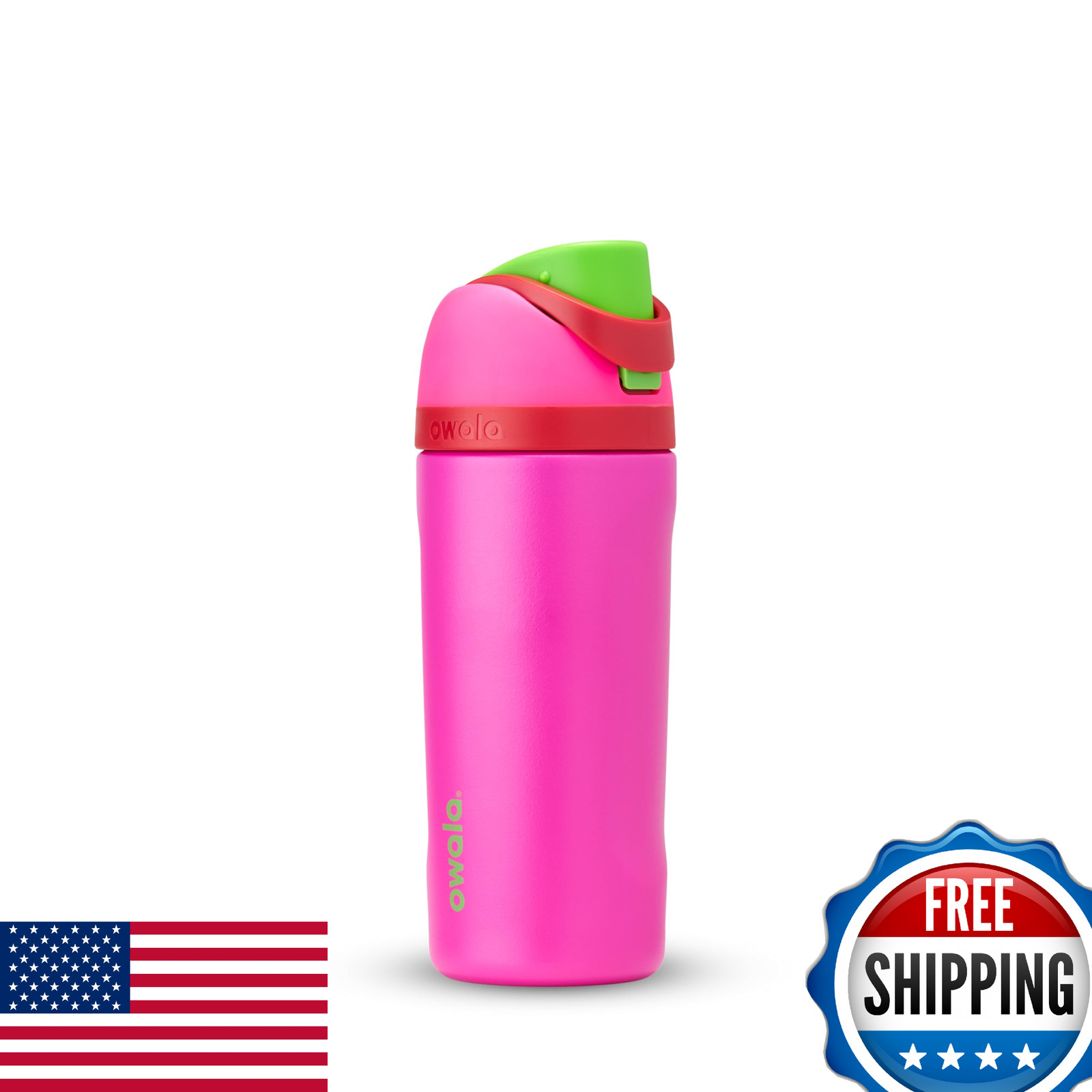 Owala Kids FreeSip Insulated Stainless Steel Water Bottle w/