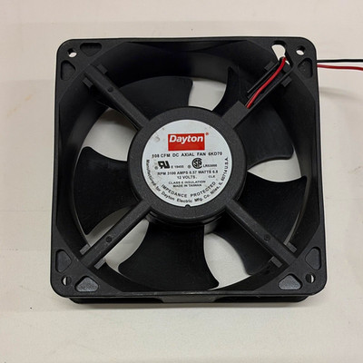 Dayton 6KD70 6KD Series 12V DC Axial Fan 108 CFM 3100 RPM 4.75'' Sq