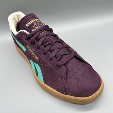 Reebok Club C Grounds Purple Gum 100201229 Mens Uk 10 Terraces Casuals Shoes