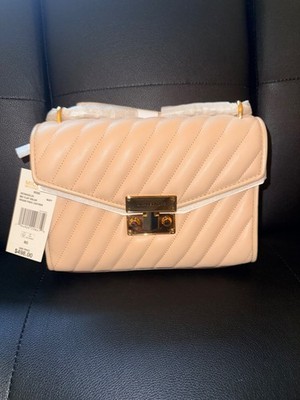 Brand New Rose Gold Michael Kors MD FLAP SHOULDER BAG