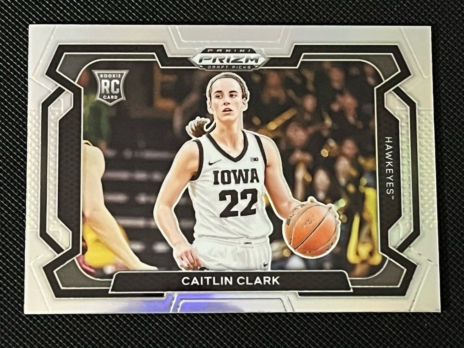 Caitlin Clark 2024 Panini Prizm Draft Picks Variation Silver Prizm RC #57 SP