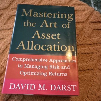 Mastering the Art of Asset Allocation by David M. Darst Signed Hardcover Finance