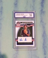 Graded Gem 💎 Mint 10 2023 Team USA Stars Stripes rookie Auto LANDON GREEN