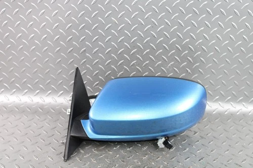 15-20 Charger Blue Pearl Driver Side Left Power Door Mirror Blind Spot OEM WTY