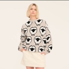 Woolrich x Target Adult Sheep Print Pullover Sweater NWT Medium M