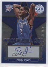 2012 Totally Certified Rookie Roll Call Blue 26/129 Perry Jones III #27 Auto 0c6