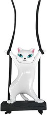 Car Rear View Mirror Hanging Ornament Charm White Interior Acces Color White