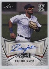 2021 Leaf Draft Base Auto Roberto Campos #BA-RC3 Auto yl0