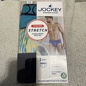 NIP- Jockey - Men’s 2XL. 3 Briefs