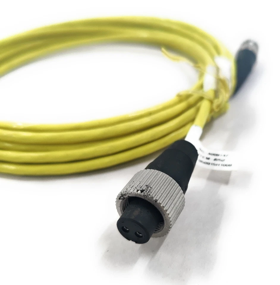 Wilcoxon 16ft Sensor/Actuator Cables BNC to 2-Pin Mil Style IP50 R6W-2-J9T2A-16 - Image 3 of 4