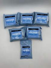 5 pack 25 Count Neutrogena Makeup Remover Wipes Face Cleansing Towelettes 7 Ct