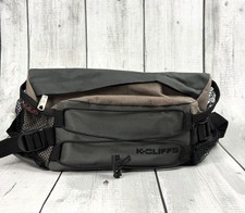 K-Cliffs Waist Bag Side Sling Black/Grey Hiki...