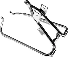 Bikers Choice Fits 09-13 FLH FLT Chrome Saddlebag Support Bracket For Harley