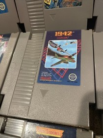 Capcom NES Game Lot -9 Gun smoke, 1942/43, Ghost And Goblins, Viper, Trojan,