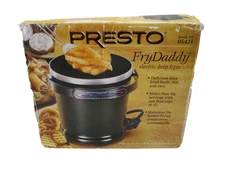 NICE Presto Fry Daddy Electric Oil Deep Fryer Automatic 4 Cup 2004 - Model 05424