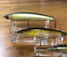 Red Pepper Lure Set Timco Wood Jr Micro 3pcs Used Catfish Bass