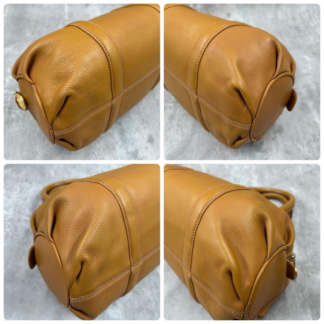 GUCCI 2Way Mini Boston Shoulder Bag Leather Gold Hardware Unisex Authentic thumbnail 6