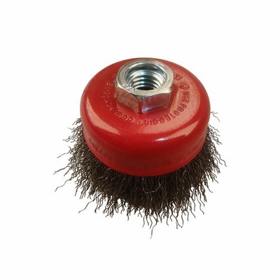 Klutch 3in. Crimped Fine Wire Cup Brush