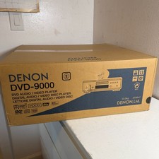 Denon DVD-9000 High-End Audiophile Grade Digital Audio/Video Disc Player - NEW