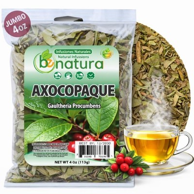 Axocopaque Herbal Tea (4 oz) - VIRAL 100% Natural Gaultheria Mexican Leaves - Au