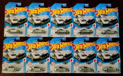 Hot Wheels 2022 Honda S2000 ZAMAC HW J-Imports #3/10 (Lot of 10