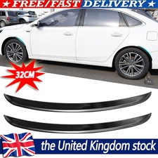 2x Car Wheel Eyebrow Arch Fender Flares Cover Trim Mudguards Protector Universal
