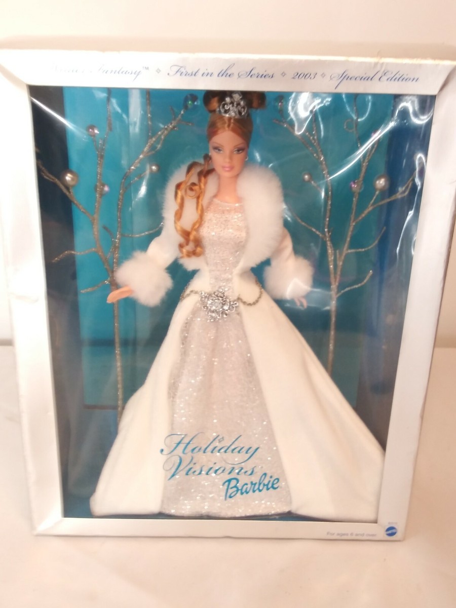 Barbie Holiday Visions Winter Fantasy First In Series 2003 Special
