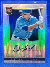 2013 Panini Select Rookie Auto Prizms Auto /99 David Lough #227 Rookie Auto RC