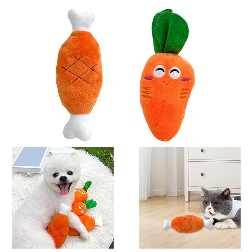 Jouet Canard Anti-stress Pour Chien - Peluche Couineuse, Tailles S/M/L (25 à 45 Cm), Doux Et Résistant