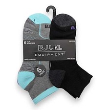 Women s Quarter Socks Cushioned Everyday Comfort Fit Medium