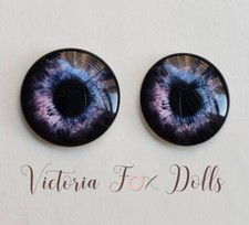 Blythe Doll Eyechips Realistic Glass Eye Chips 14mm Custom Furby Custom Blythe