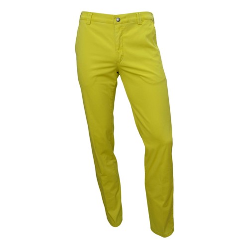 Pantalon Fluide Jaune Ikone Paris Taille 36 - Modèle Rio - Neuf Avec étiquettes