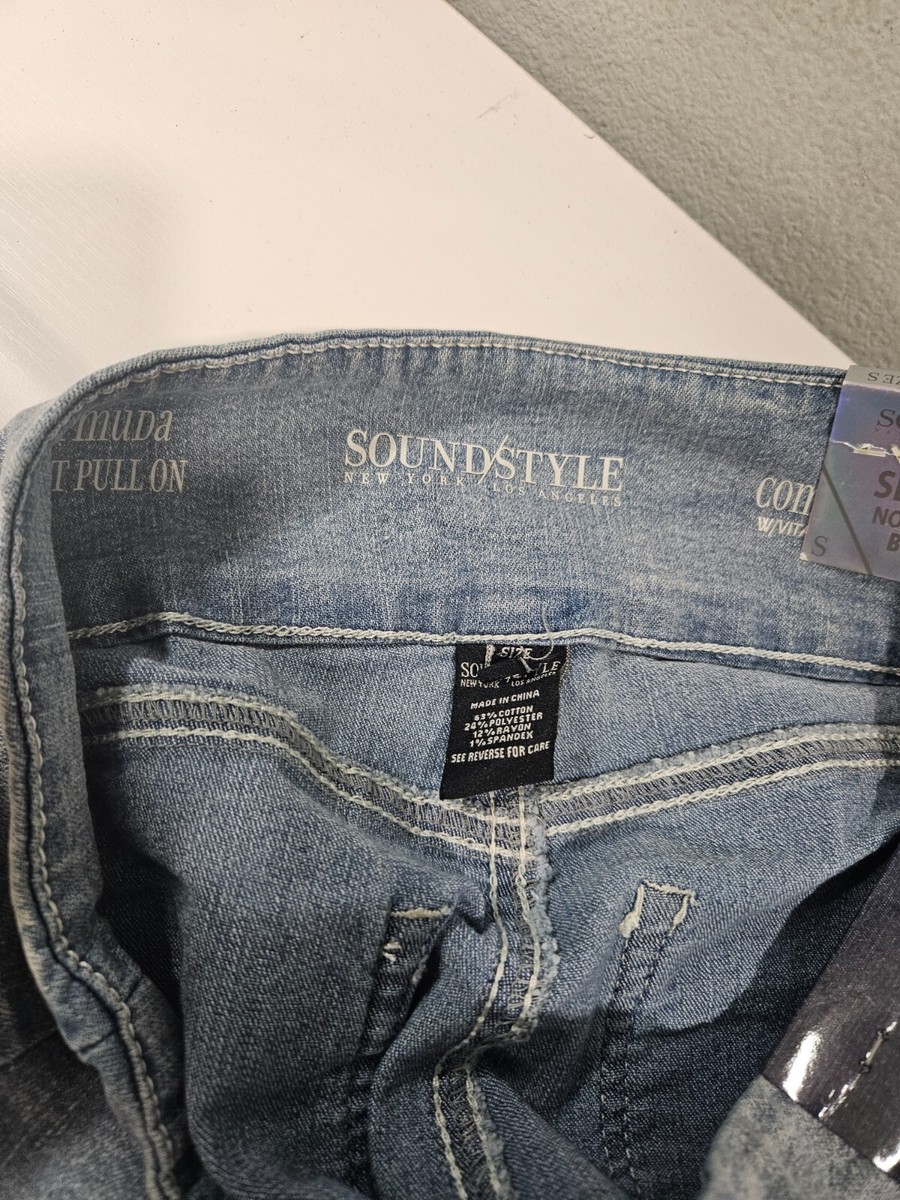 Alana Sound Style Jeans Soundstyle ALANA Shorts Size Small Pull On