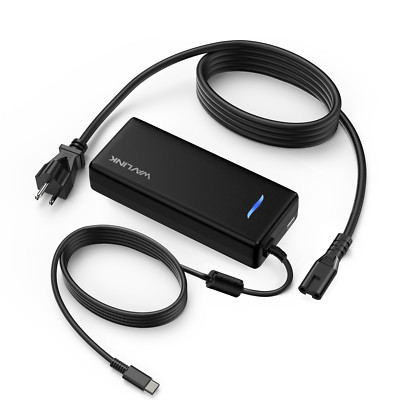112W PD Charging USB-C Power AC Adapter Charger For Laptops / Tablet  / Phones